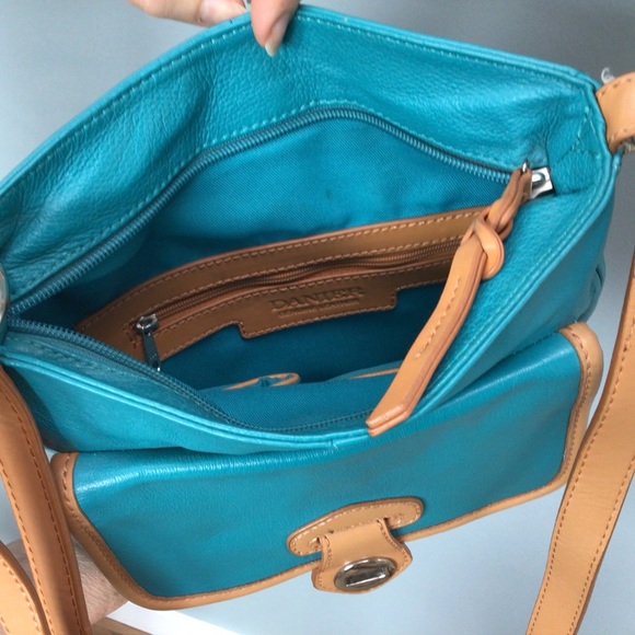 DANIER GENUINE LEATHER CROSSBODY PURSE - Picture 3 of 6